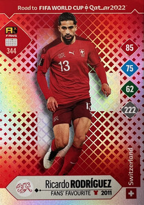 Road To FIFA World Cup Qatar 2022 Switzerland FANS Rodríguez #344