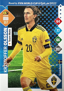 Road To FIFA World Cup Qatar 2022 Sweden TEAM MATE Olsson #357