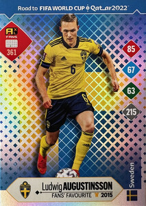 Road To FIFA World Cup Qatar 2022 Sweden FANS Augustinsson #361