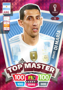 FIFA World Cup Qatar 2022 TOP MASTER Di María #1 