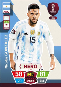 FIFA World Cup Qatar 2022 CORE González #34