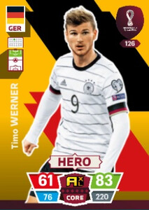 FIFA World Cup Qatar 2022 CORE Werner #126
