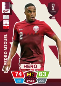 FIFA World Cup Qatar 2022 CORE Miguel #211
