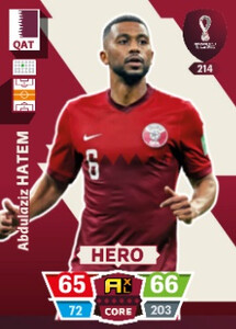 FIFA World Cup Qatar 2022 CORE Hatem #214