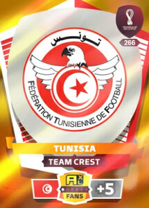 FIFA World Cup Qatar 2022 FANS Team Crest Tunisia #266