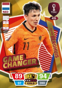 FIFA World Cup Qatar 2022 GOLD - Game changer - Berghuis #415