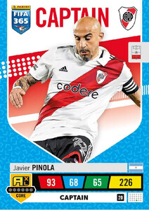 2023 FIFA 365 River Plate CAPITAN Pinola #20