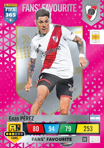 2023 FIFA 365 River Plate FANS' FAVOURITE Pérez #21