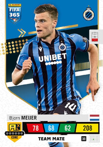 2023 FIFA 365 Club Brugge KV TEAM MATE Meijer #30