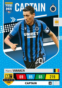 2023 FIFA 365 Club Brugge KV CAPITAN  Vanaken #38