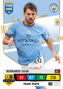 2023 FIFA 365 Manchester City TEAM MATE Silva #104