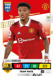 2023 FIFA 365 Manchester United TEAM MATE Sancho #126
