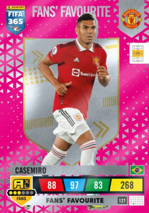 2023 FIFA 365 Manchester United FANS' FAVOURITE Casemiro  #127