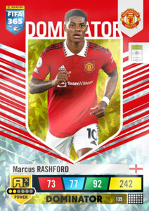 2023 FIFA 365 Manchester United DOMINATOR Rashford #135