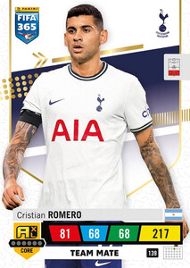 2023 FIFA 365 Tottenham Hotspur TEAM MATE Romero #139