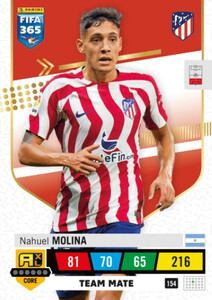 2023 FIFA 365 Club Atlético de Madrid TEAM MATE Molina #154