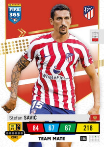 2023 FIFA 365 Club Atlético de Madrid TEAM MATE Savić #156