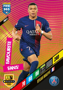 2024 FIFA 365 Paris Saint-Germain FANS Mbappé #PSG 6