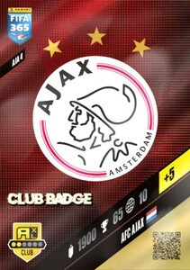 2024 FIFA 365 LOGO CLUB BADGE AFC Ajax #AJA 4