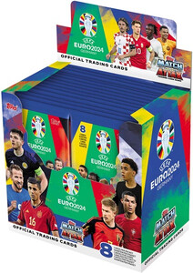 Official cards Topps EURO 2024 - 36 saszetek Box / Display