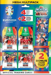 Official cards Topps EURO 2024 Mega Multi Pack
