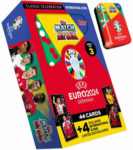 Official cards Topps EURO 2024 Mega Tin - International Icons