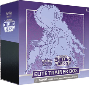 Pokemon TCG: Chilling Reign Elite Trainer Box SHADOW RIDER CALYREX