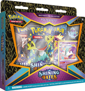 Pokémon TCG: Shining Fates Mad Party Pin Collection (Polteageist)