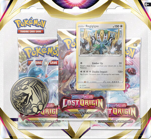 Pokémon TCG: Lost Origin  3-Pack Blister Regigigas