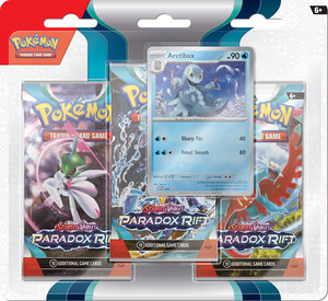 Pokémon TCG: Paradox Rift - 3-pack - Arctibax