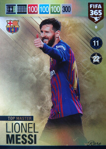 2019 FIFA 365 RARE TOP MASTER Lionel Messi #6