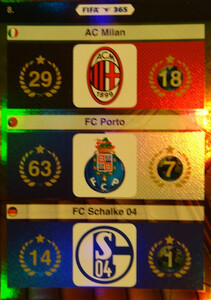 2016 FIFA 365 LOGO AC Milan, FC Porto, FC Schalke 04 #8