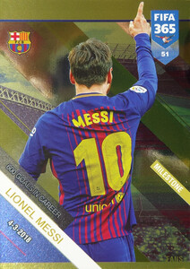 2019 FIFA 365 FANS MILESTONE  Lionel Messi #51