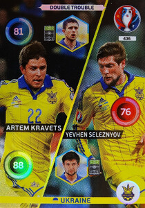 EURO 2016 DOUBLE TROUBLE  Seleznyov /  Kravets #436