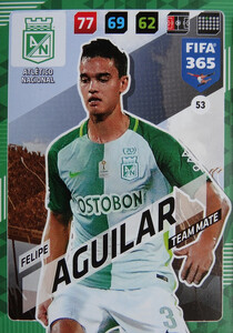 2018 FIFA 365 TEAM MATE  Felipe Aguilar #53