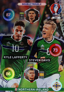 EURO 2016 DOUBLE TROUBLE  Davis / Lafferty  #222