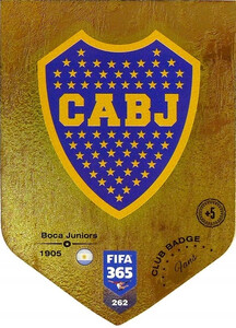 2019 FIFA 365 FANS CLUB BADGE LOGO Boca Juniors #262