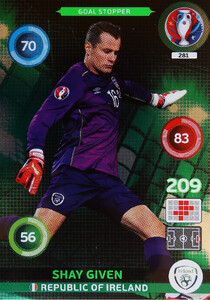 EURO 2016 GOL STOPPER Shay Given #281