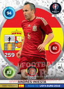 ROAD TO EURO 2016 FANS FAVOURITE Andrés Iniesta #291