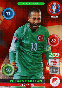 EURO 2016 GOL STOPPER  Volkan Babacan #407