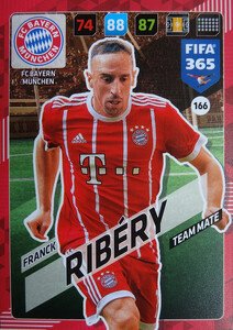 2018 FIFA 365 TEAM MATE Franck Ribéry #166