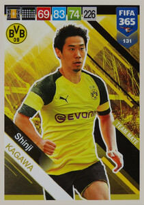 2019 FIFA 365 TEAM MATE   Shinji Kagawa #131