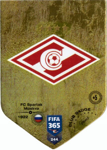 2019 FIFA 365 FANS CLUB BADGE LOGO SPARTAK MOSKVA  244