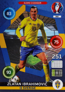 EURO 2016 GAME CHANGER  Zlatan Ibrahimović #382