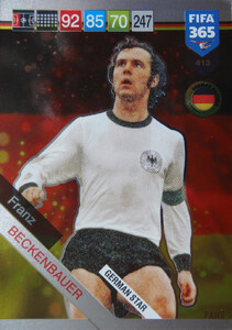 2019 FIFA 365 GERMAN STAR Franz Beckenbauer #413