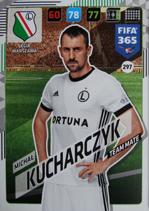 2018 FIFA 365 TEAM MATE Michał Kucharczyk #297