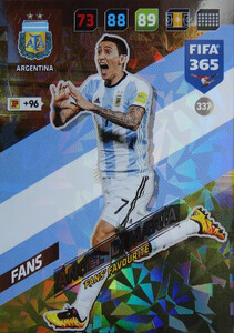 2018 FIFA 365 FANS FAVOURITE  Ángel Di María  #337