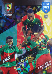 2018 FIFA 365 FANS MILESTONE Cameroon #357