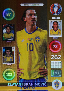 EURO 2016 TIME MACHINE Zlatan Ibrahimović #24