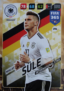 2018 FIFA 365 INTERNATIONAL STAR Niklas Süle #396